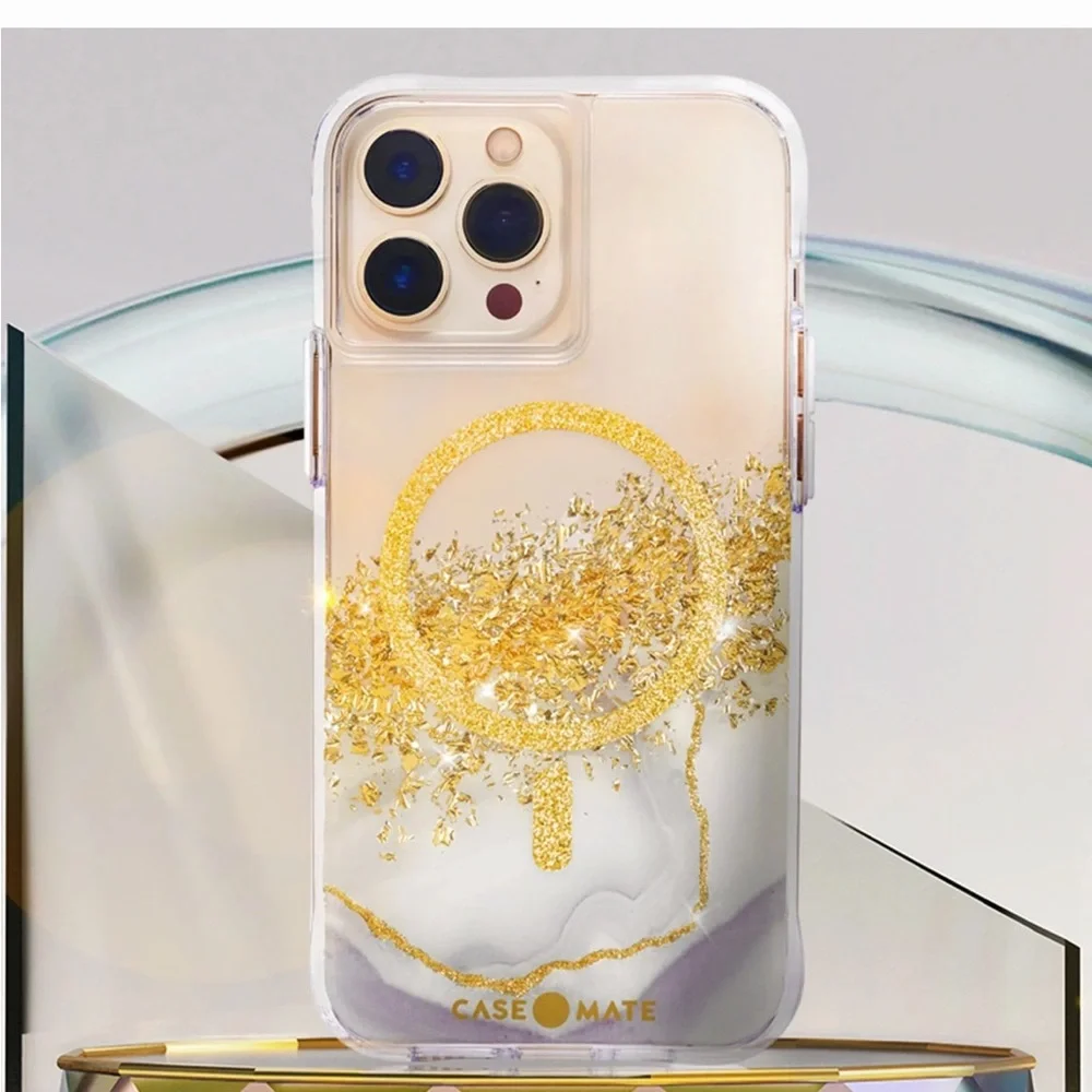 CASE MATE Karat Marble (MagSafe)iPhone 13 Case.